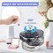 Metal Rotating Jewelry Organizer Stand – Multi-Functional Adjustable Holder for Earrings, Necklaces, Bracelets, Watches, and Rings